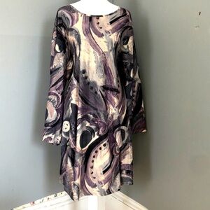 Bella Blue Women’s XL Violet Pullover Dress